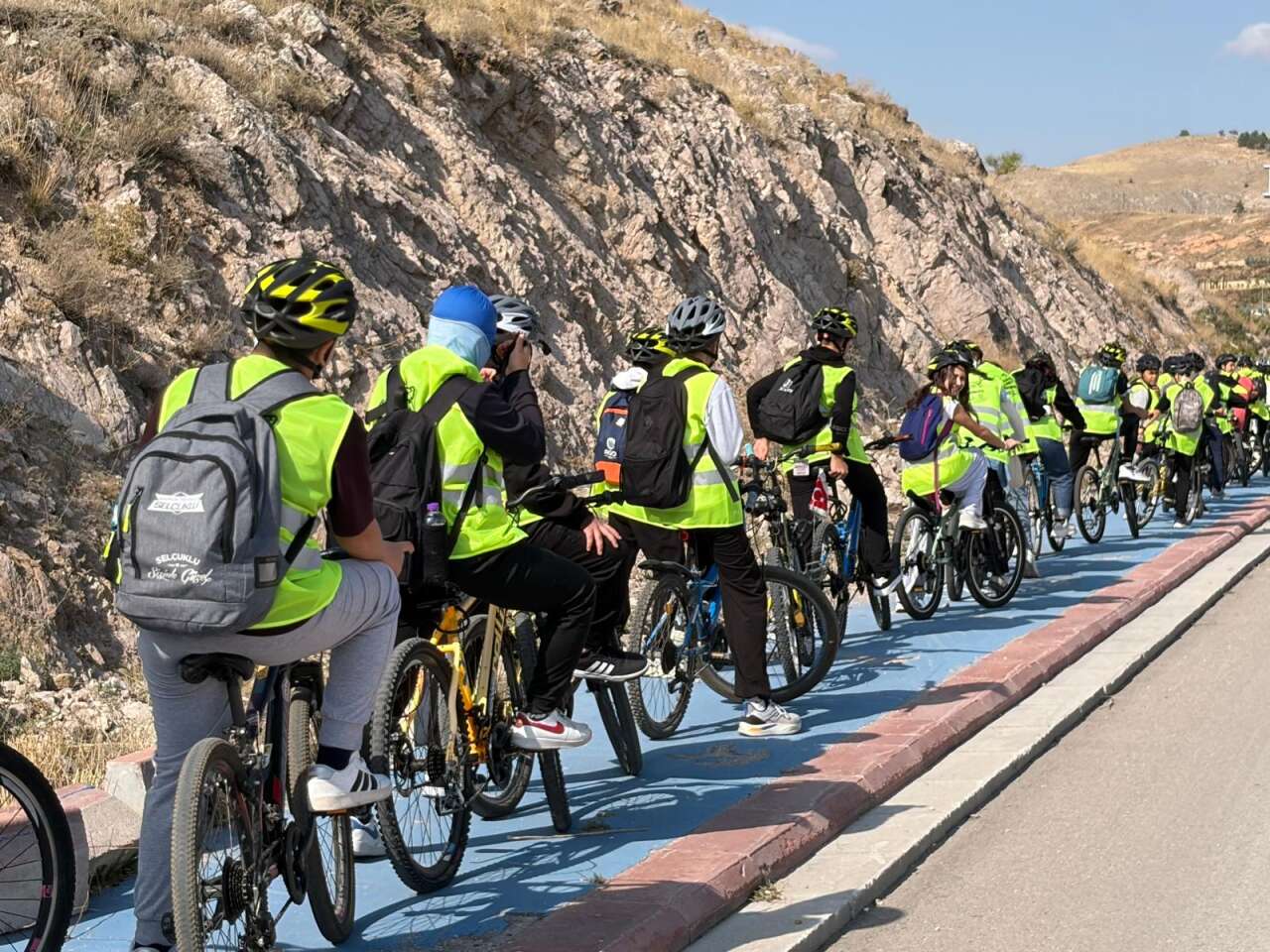 Konya’da öğrenciler tarihin izinde pedal çevirdi! Rota Sille oldu 7